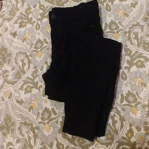 Black high rise jeggings